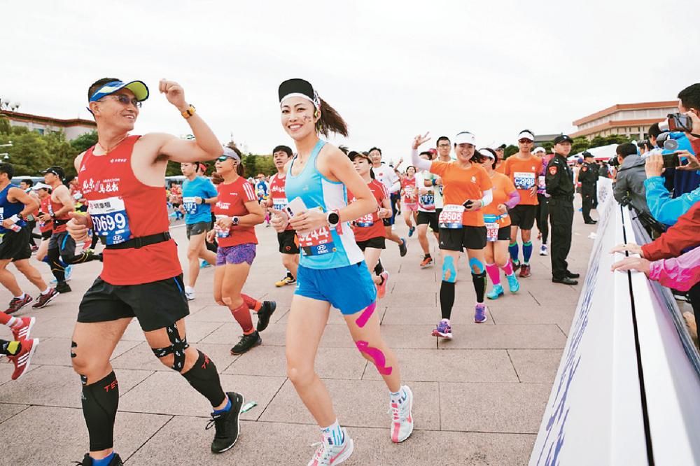 北京下月復辦馬拉松，起跑後不用佩戴口罩。資料圖片