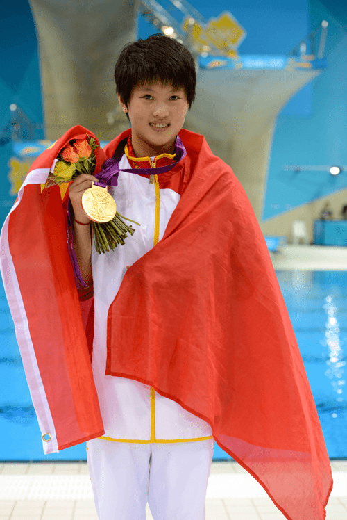 2012年，陈若琳在伦敦奥运会成功卫冕10米跳台单人及双人项目。