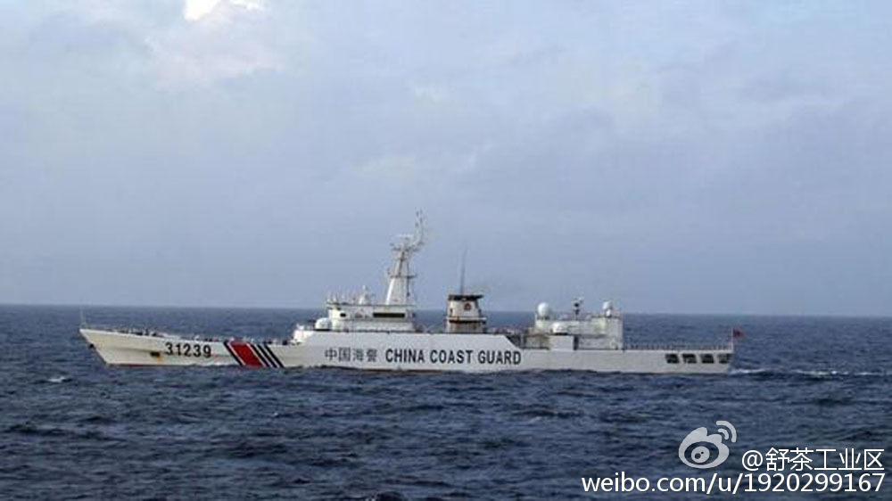 日本曾阻止中国船只巡逻钓鱼岛。（网上图片）