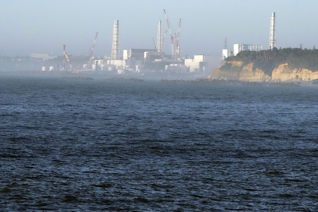 日本上周四開始將福島核污水排海。AP