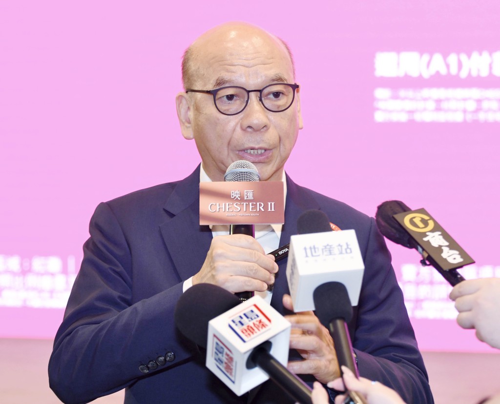 中原陳永傑預期,首批單位料可「一Q清袋」。 中原陳永傑預期,首批單位料可「一Q清袋」。