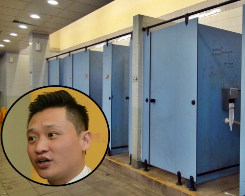 鄭泳舜(小圖)促請政府加快翻新公廁,完善公廁管理制度。 資料圖片