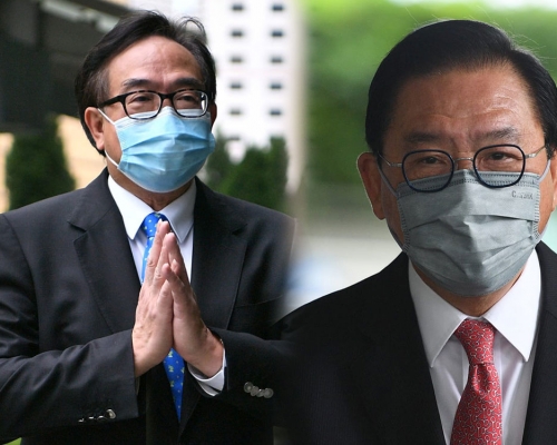 盧偉國及林健鋒今日報名,角逐連任。