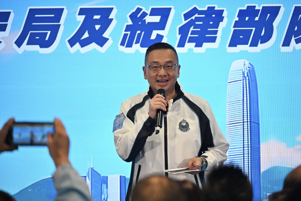 入境處處長郭俊峯。 入境處處長郭俊峯。