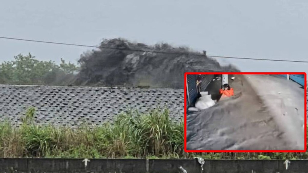 受「風王」樺加沙影響，花蓮堰塞湖湧出6000個游池洪水，已造成最少2死30失蹤。自由時報