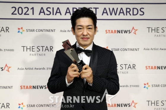 許成泰日前在AAA奪得「最佳演員獎」。