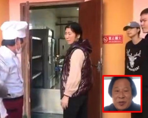 張廚師承認當天因為食材與家長起爭執,但與校園沒有任何親戚關係。網圖