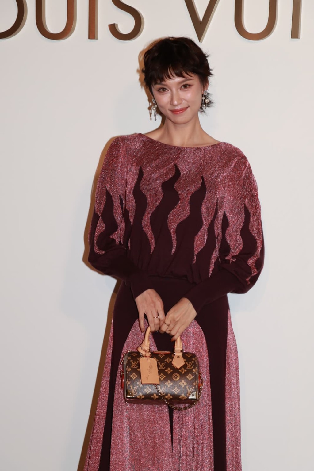 王丹妮（16日）出席铜锣湾品牌活动。