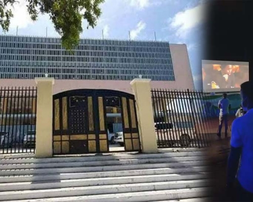 索馬里國家電影院迎來30年以來首次放映。互聯網圖片