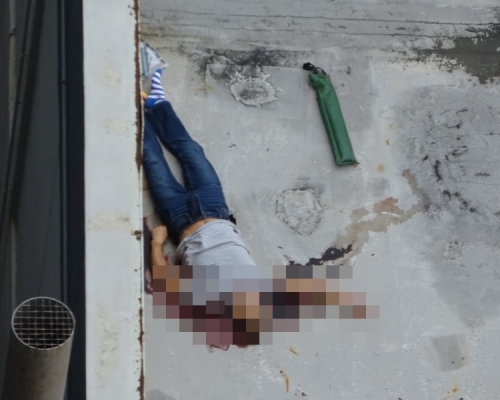 疑高處墮下男子當場證實死亡。