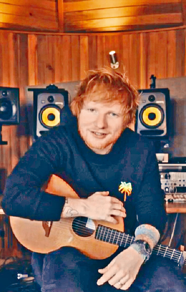 Ed表示新歌並非新專輯的單曲，只是他個人喜歡的歌曲而已。