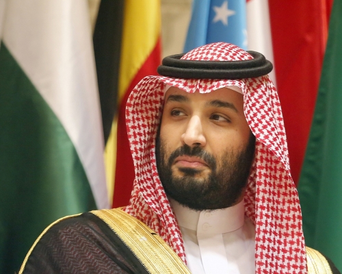 沙特阿拉伯王儲穆罕默德本薩勒曼。AP圖片