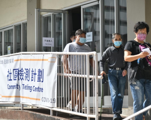 陳肇始籲到過高危場所的市民盡快檢測。
