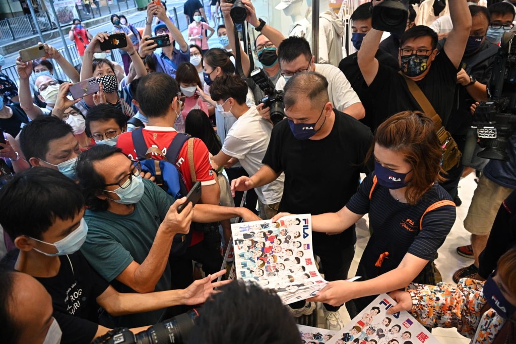 杜凱琹、劉慕裳、李皓晴今日出席活動。