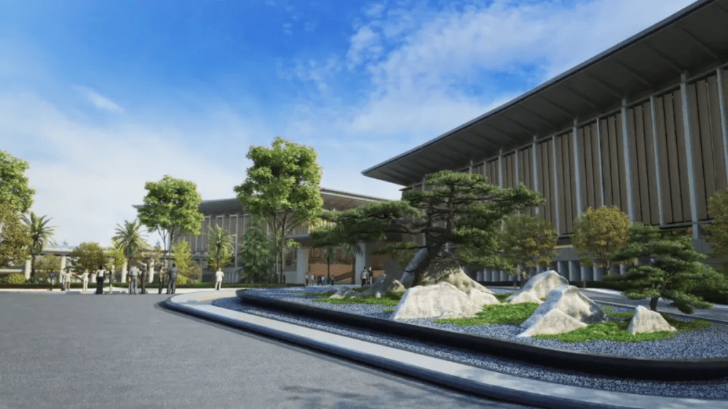 香蜜湖國際會議中心效果圖。華南理工大學建築設計研究院有限公司 香蜜湖國際會議中心效果圖。華南理工大學建築設計研究院有限公司