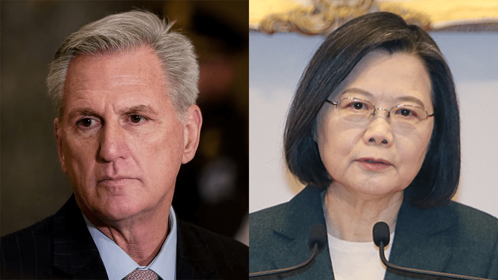 蔡英文準備下月出訪中美洲時過境加州,並與美國眾議院議長麥卡錫會晤。
