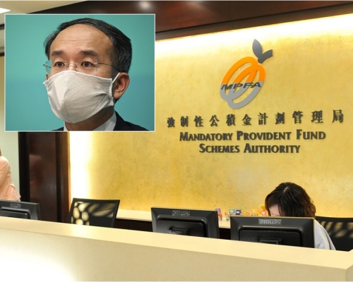 許正宇（小圖）指積金局未能如期收取註冊年費。資料圖片