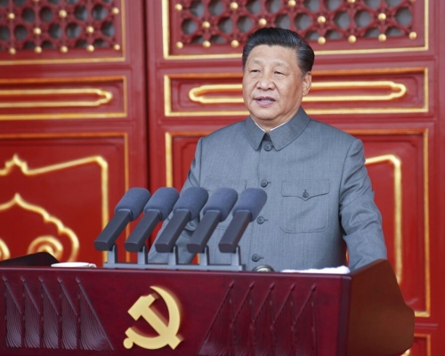 習近平指,世界更需要相互尊重、精誠合作。AP資料圖片