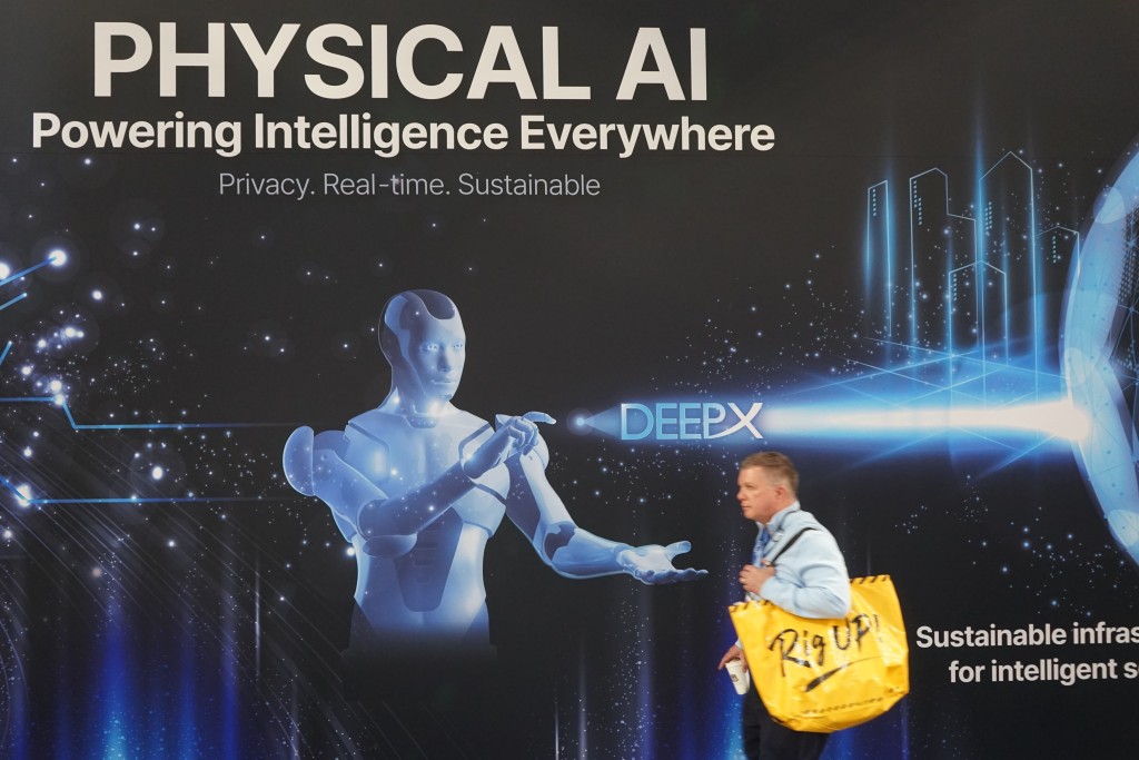 「物理AI」成為CES熱議新詞。 新華社