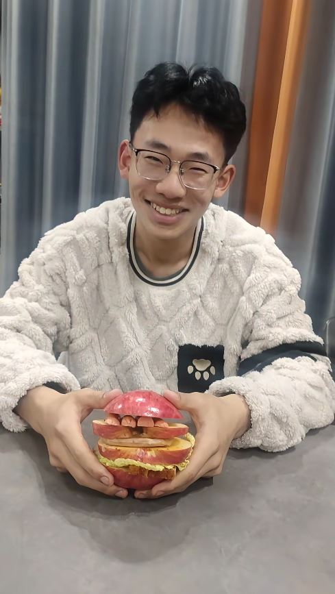 寧波人妻麗萍為16歲兒子每朝準備的極豐盛早餐。抖音