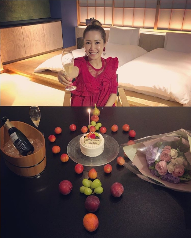 Jade庆祝40岁生日。IG图