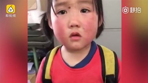 四川善心妹妹撿流浪狗藏書包。網上圖片
