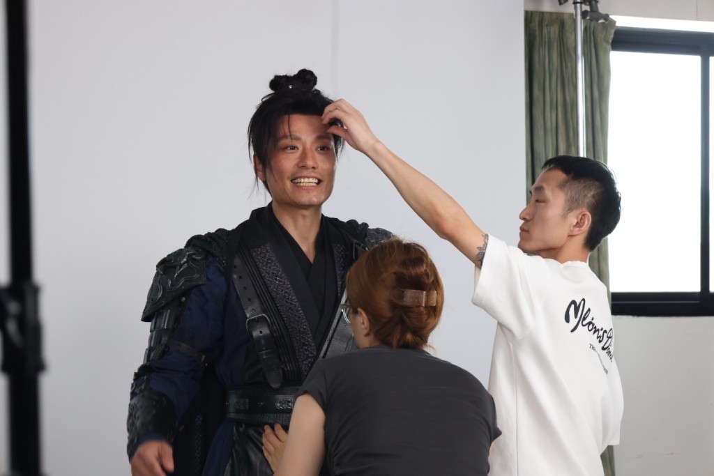 陳俊安表示若遇到合適的劇本,希望回港拍劇。 陳俊安表示若遇到合適的劇本,希望回港拍劇。