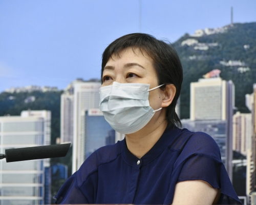 张竹君直言疫情有少许失控。 资料图片