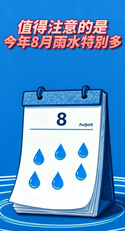 8月天氣不穩，曾有8日發出暴雨警告及4日發出熱帶氣旋警告。