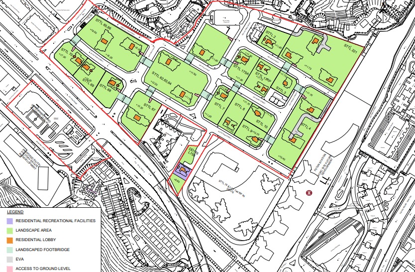 城規會規劃圖。