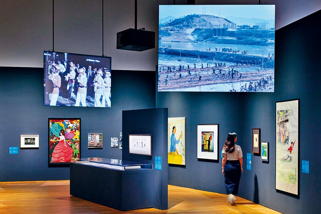 「廣東摩登：藝術與視覺文化，1900至1970年代」展覽現場，2025年。