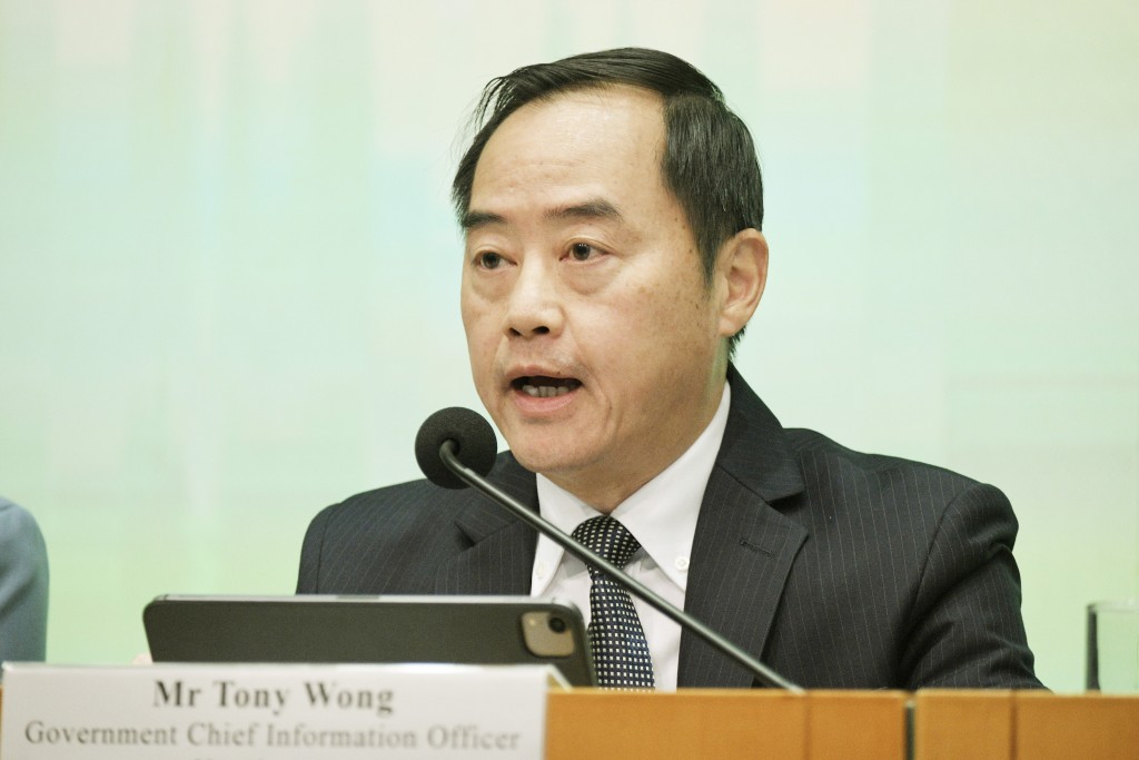 政府资讯科技总监黄志光。
