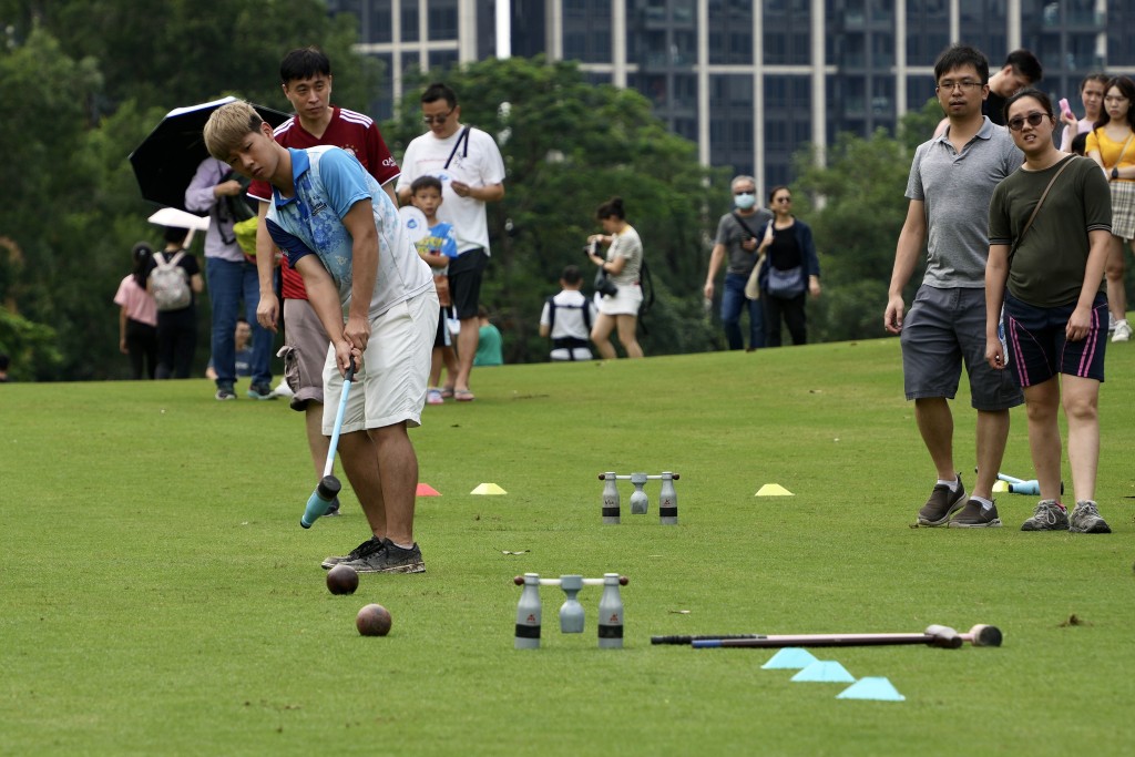 香港哥尔夫球会7月举办庆祝香港回归同乐日活动。资料图片