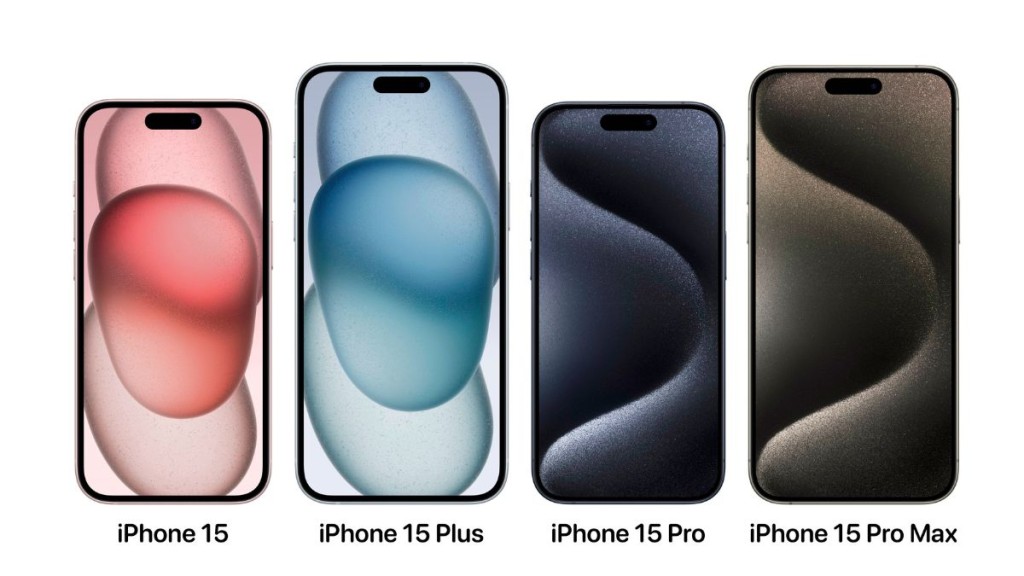 去年推出的iPhone 15及iPhone 15 Pro系列全线用上动态岛，成为新款iPhone的标记。