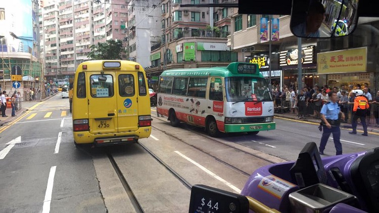 電車服務暫停。香港交通突發報料區圖片
