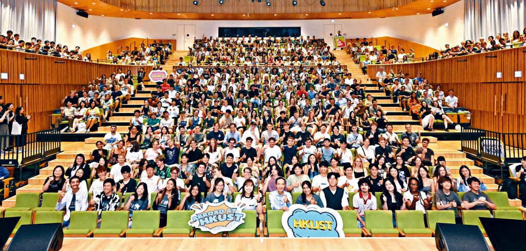 科大於本學年共接待了一千名交換生，創下歷年新高。