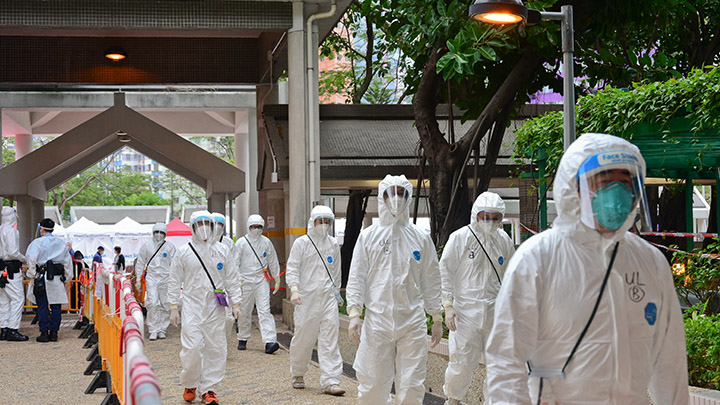 本港爆發第5波疫情。資料圖片