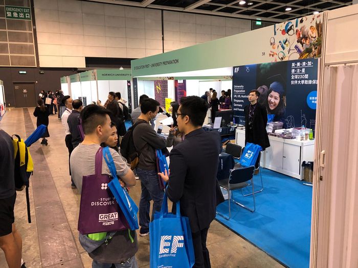 德國教育歐洲稱冠,因此吸引不少香港家長和學生到升學展了解更多詳情。