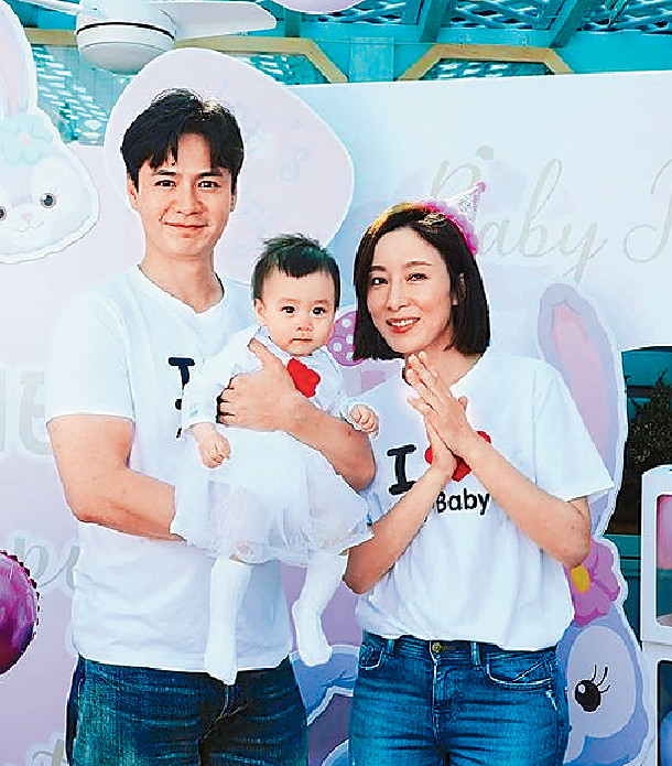 ■羅子溢夫妻甚痛錫一歲女兒。網上圖片
