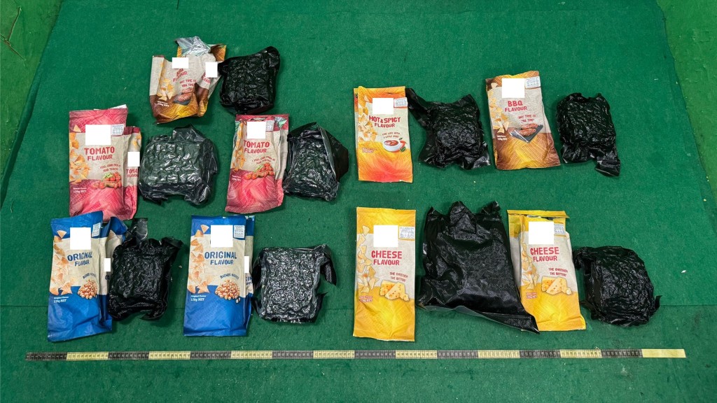 薯片包裝藏90萬元大麻花 泰國蘇梅島抵港31歲男被捕