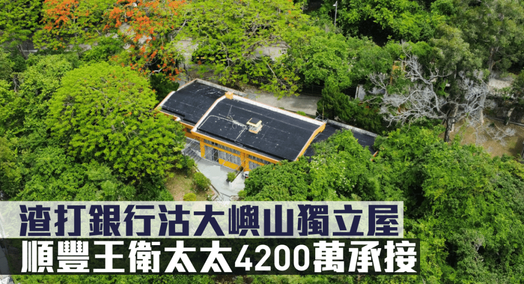 順豐王衛太太4200萬購大嶼山獨立屋。