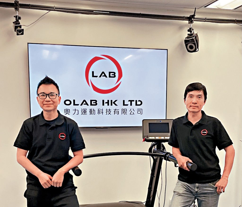 OLAB聯合創辦人張德文（左）和馬振安（右）。