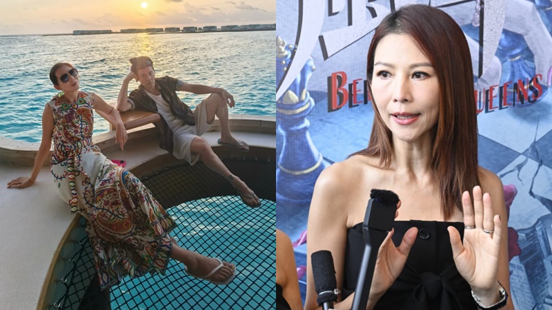 蔡少芬老公張晉檻過鬼門關逾1年仍未復元？  攜妻女外遊面頰凹陷  身形消瘦被指有神無氣