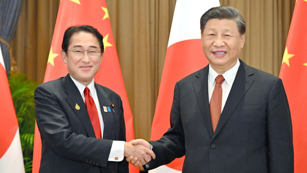 岸田稱正協調訪美出席APEC期間與習近平會談。 路透社資料圖片