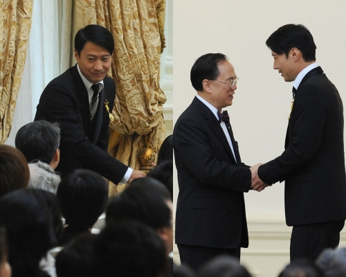 黎明于2009年获铜紫荆星章，相隔10年再授勋。（资料图片）