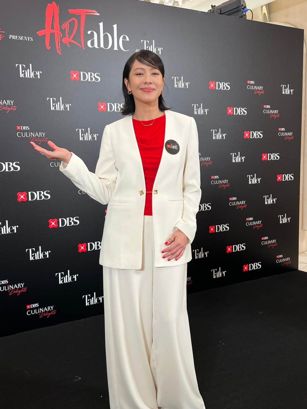 林嘉欣認為烹飪、藝術有很多相似的地方。 林嘉欣認為烹飪、藝術有很多相似的地方。