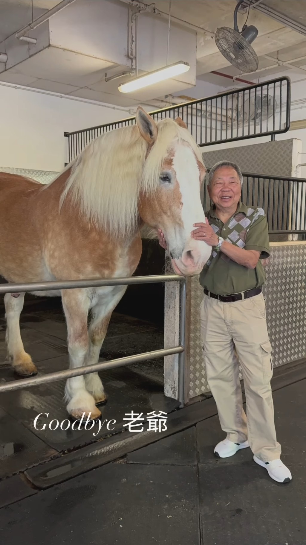 容羡媛上月在IG发悼念文，透露老爷在家中突然晕倒，送院后抢救无效。  ​