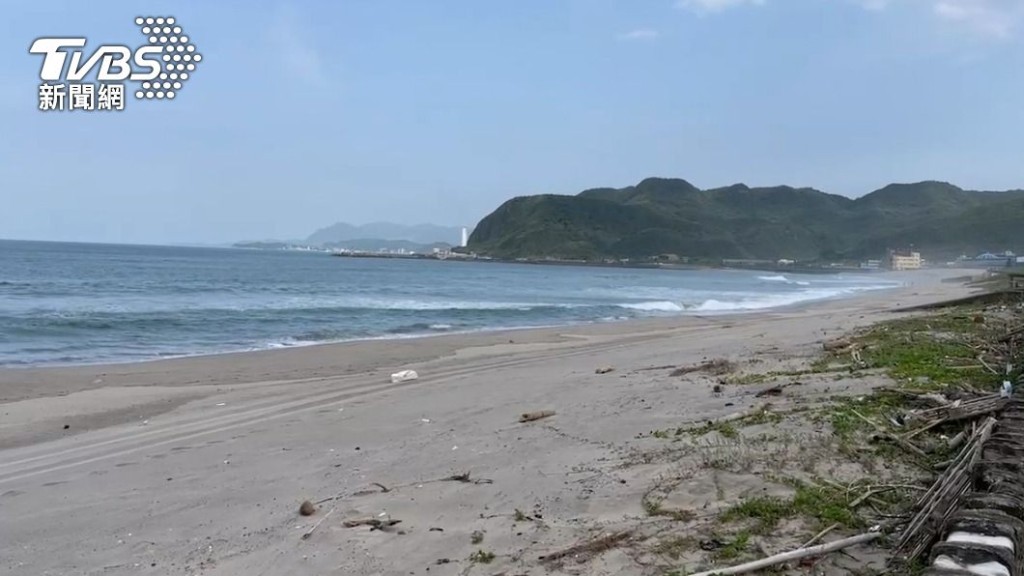 台灣新北市萬里區的翡翠灣海水浴場，今日有一名男子溺斃。