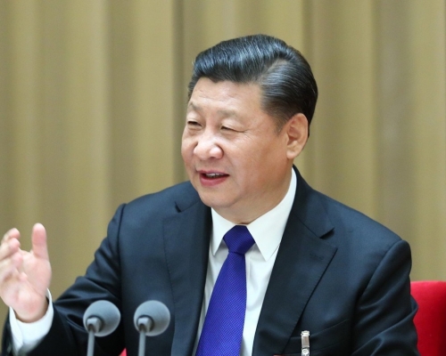 習近平指,港澳應更加積極主動助力國家全面開放。新華社資料圖片