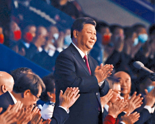 國家主席習近平出席開幕式並宣佈運動會開幕。